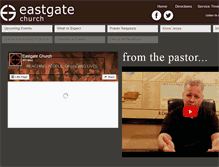 Tablet Screenshot of eastgate-church.com